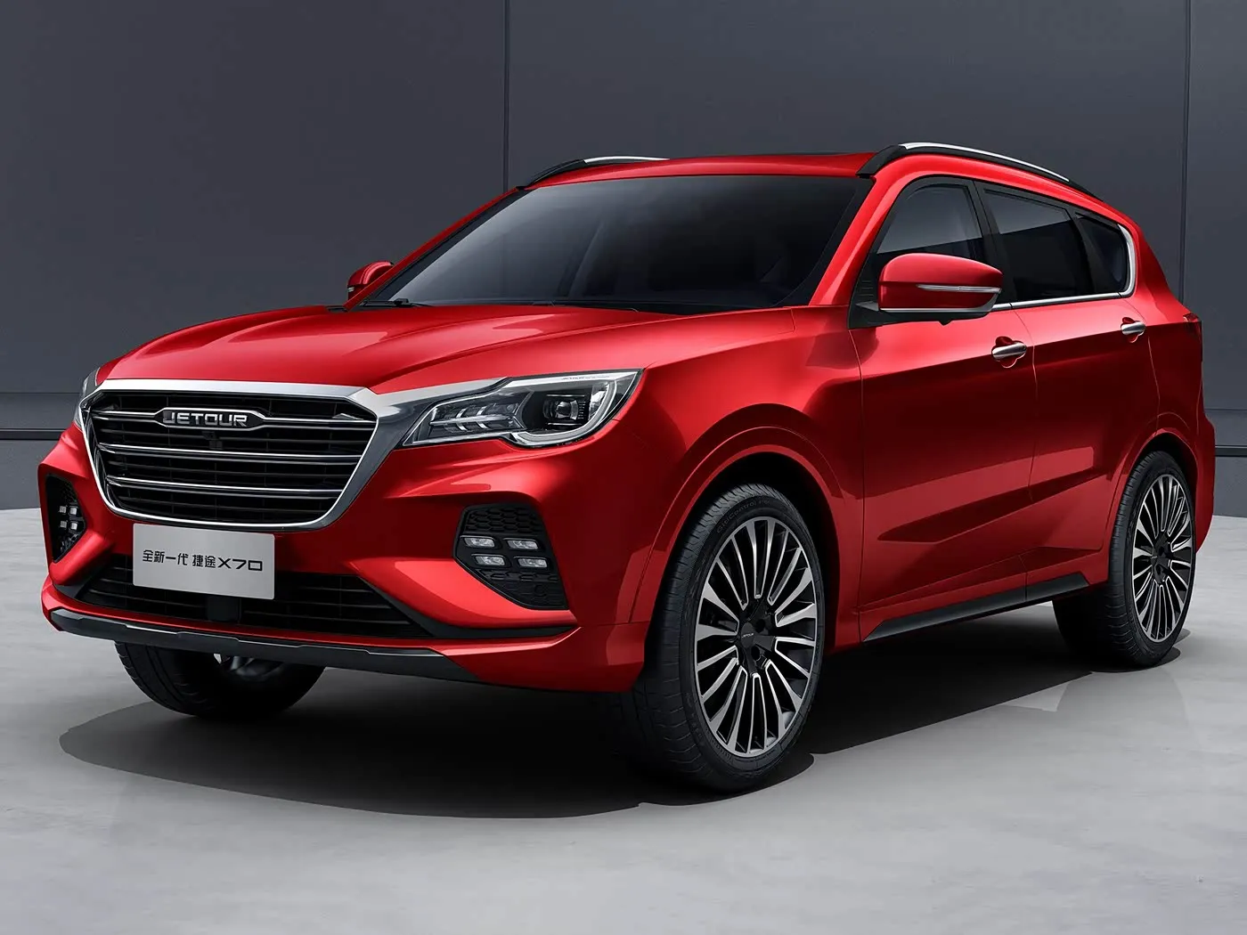 Абсалютна новы пазадарожнік Chery Jetour X70 Аўтаматычны прывад Euro VI Багажнік на даху з выкідамі выкідаў Камера задняга выгляду Скураныя сядзенні