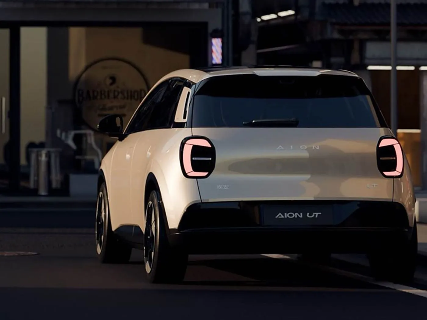 New Energy Pure Electric Mini Hatchback AION UT Гарачая распродаж літый-гібрыднага электрамабіля ад сумеснага прадпрыемства GAC па нізкай цане