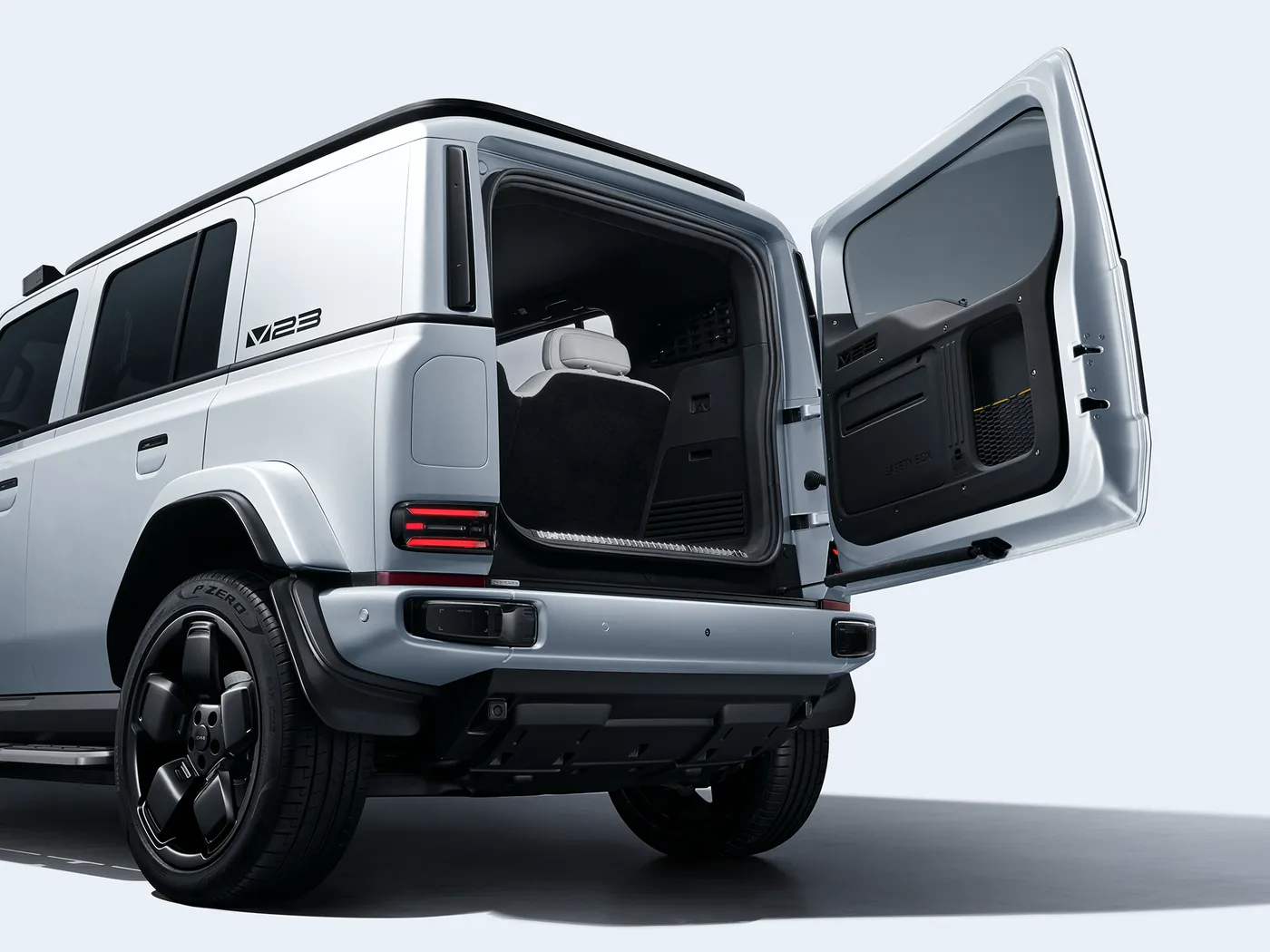 Міні-пазадарожнік Chery ICar V23, сертыфікаваны EEC, гібрыдны электрычны высакахуткасны пазадарожны літыевы акумулятар з левым рулявым кіраваннем, новы энергетычны аўтамабіль