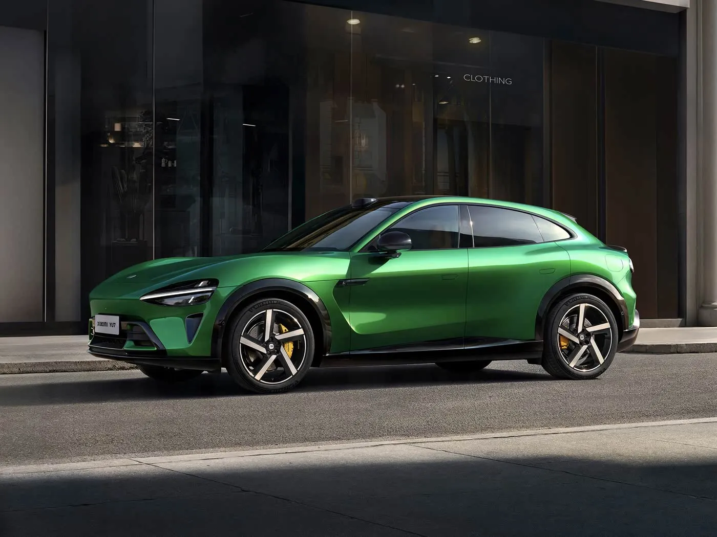 ГАРАЧЫ РАСДАЖ XIAOMI YU7 НОВЫ ЭНЕРГЕТИЧНЫ АВТОМАБІЛЬ EV SUV колавая база далёкага радыусу дзеяння 5 сядзенняў цалевы экран