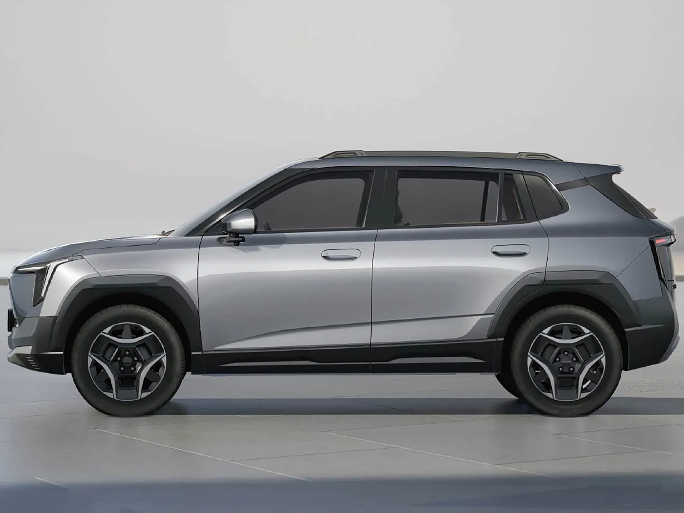 Цалкам электрычны разумны седан Dongfeng Nami 06. Высакахуткасны сямейны электрамабіль далёкага дзеяння для гарадскіх паездак.