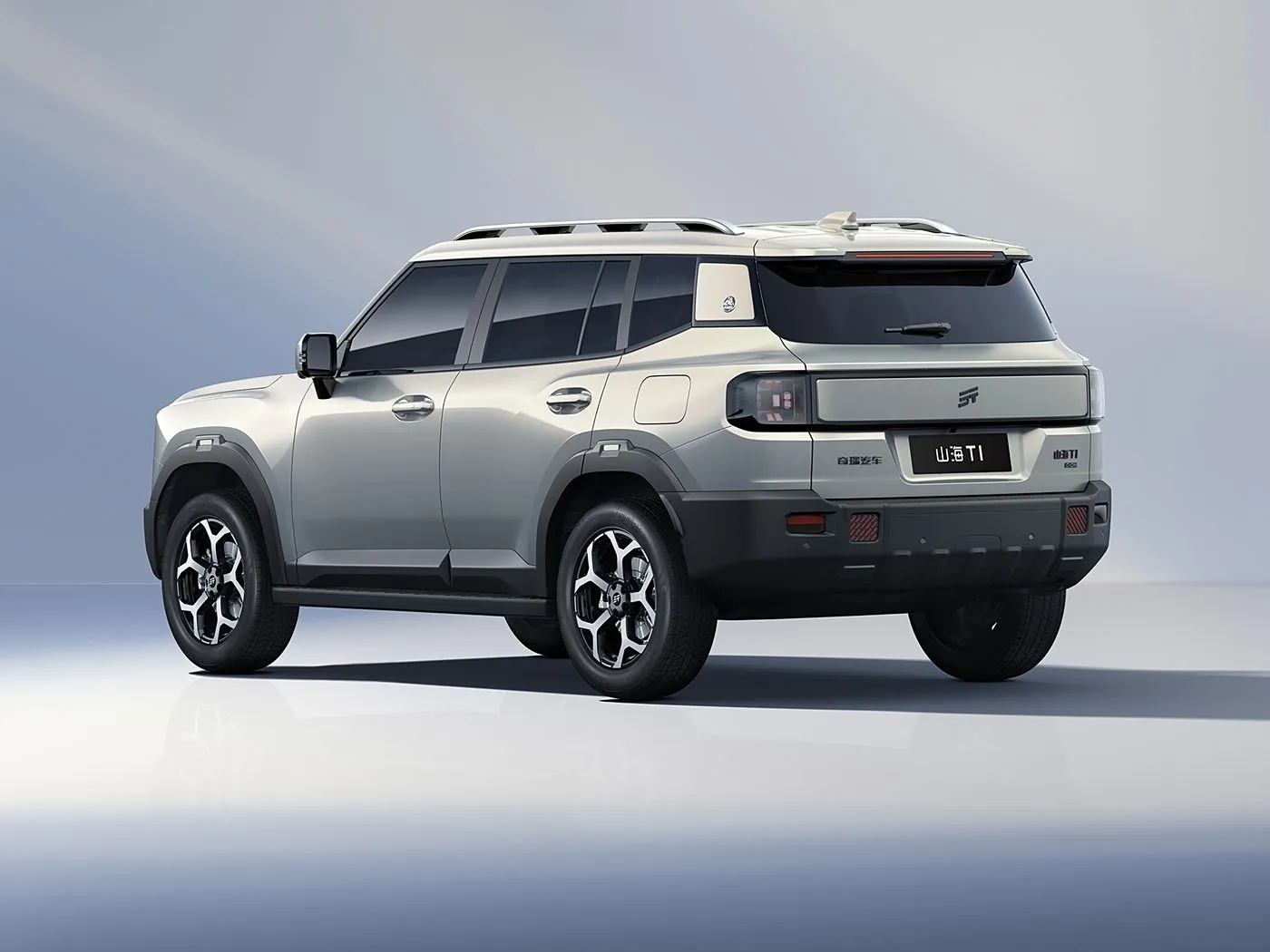 Jetour T1 SHANHAI Новая мадэль Кампактны пазадарожнік Электрычны PHEV Плагін Гібрыдная Аўтаматычная скрынка перадач Скураныя сядзенні ACC Cruise FWD Euro VI Interio