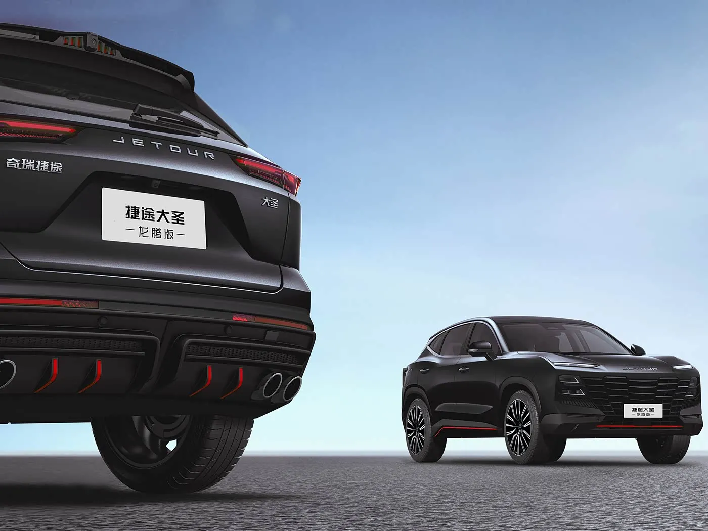 Пазадарожнік Jetour T2, гібрыдная версія Еўра VI, новае паступленне, святло, турба-акц, аўтаматычная скрынка перадач, скура, левае рулявое кіраванне
