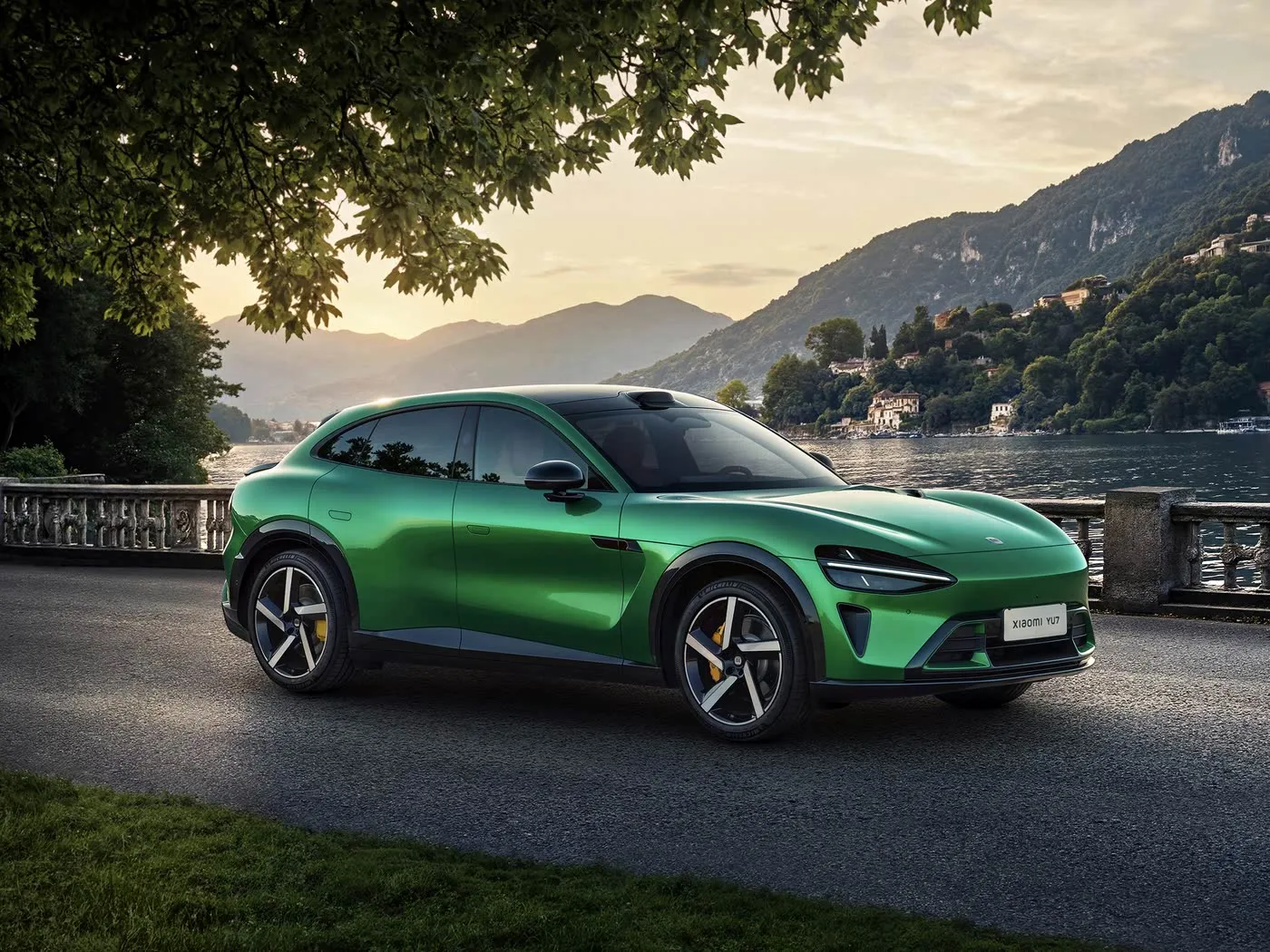 ГАРАЧЫ РАСДАЖ XIAOMI YU7 НОВЫ ЭНЕРГЕТИЧНЫ АВТОМАБІЛЬ EV SUV колавая база далёкага радыусу дзеяння 5 сядзенняў цалевы экран