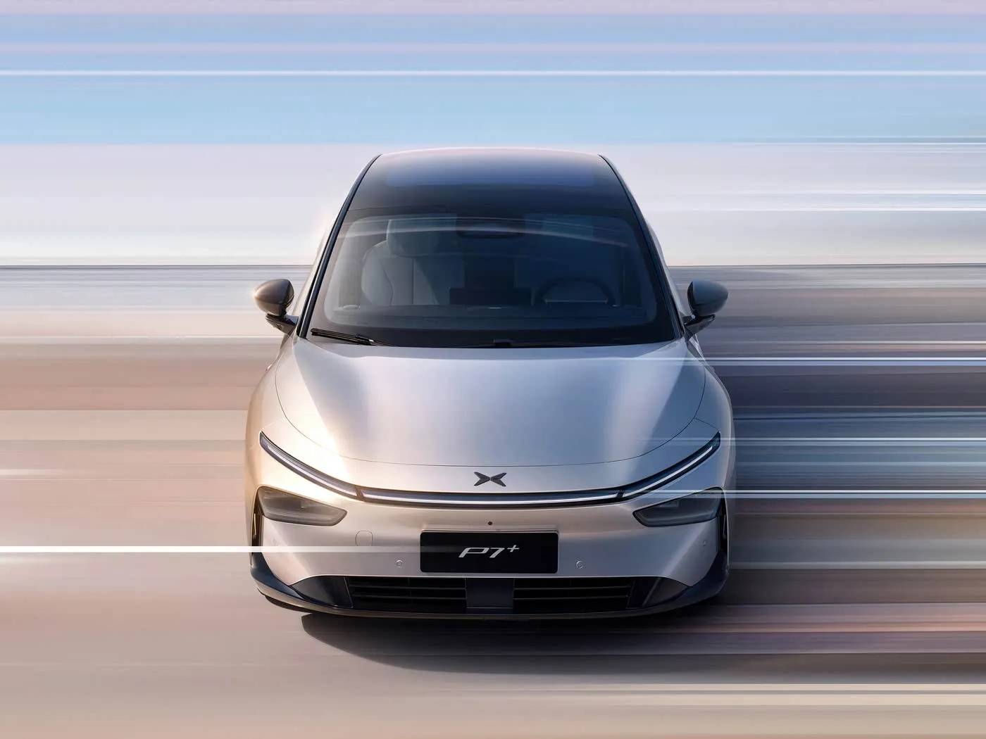 Абмежаваная серыя EV XPENG P7+ 5-мясцовы электрычны хэтчбэк, новы дызайн, левы руль, максімальная хуткасць, 685 км, новы энергетычны аўтамабіль