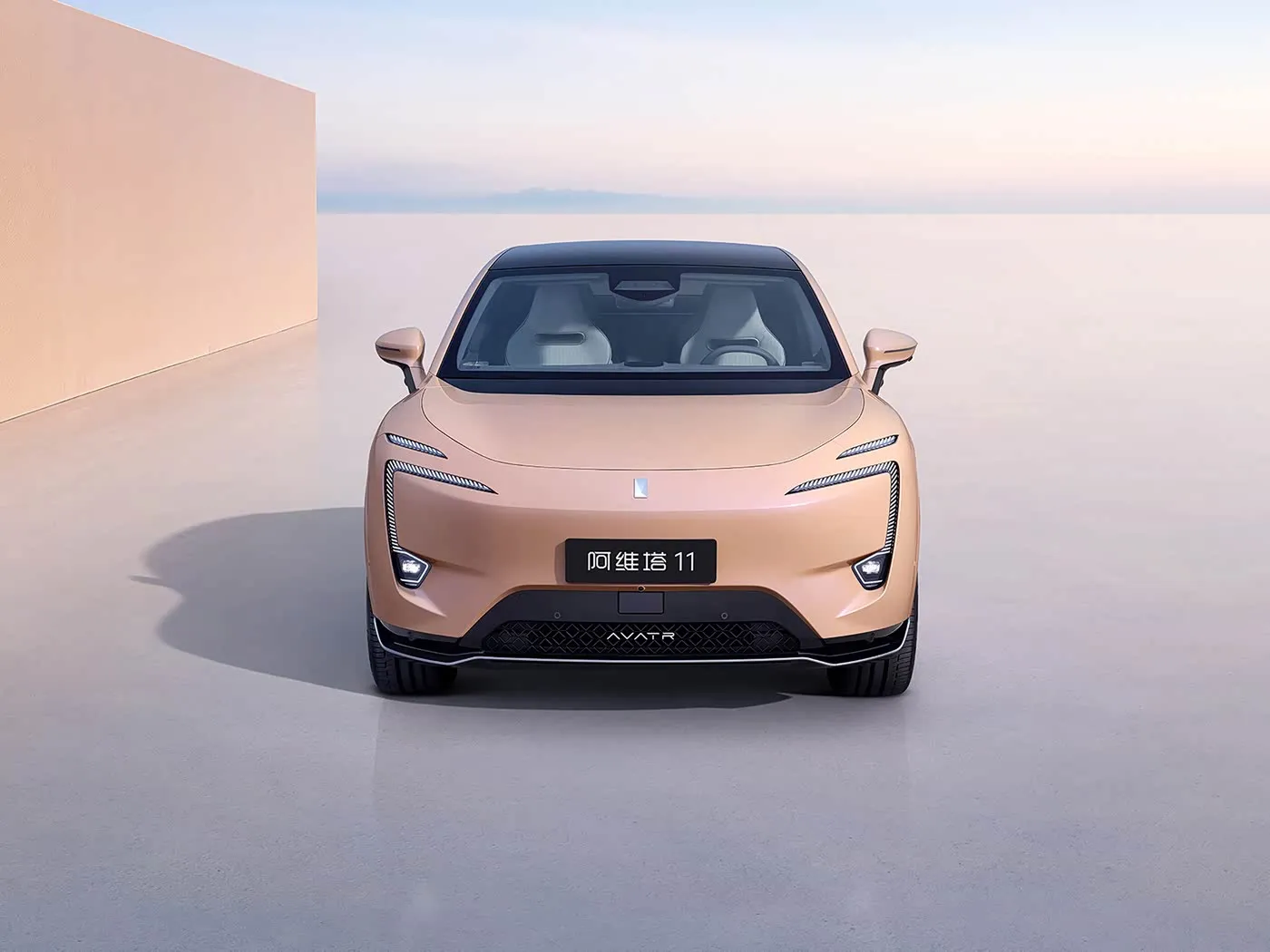 Avatr 11 Высокатэхналагічны электрычны пазадарожнік, купэ, 4WD, новы энергетычны аўтамабіль, абсталяваны электрарухавіком