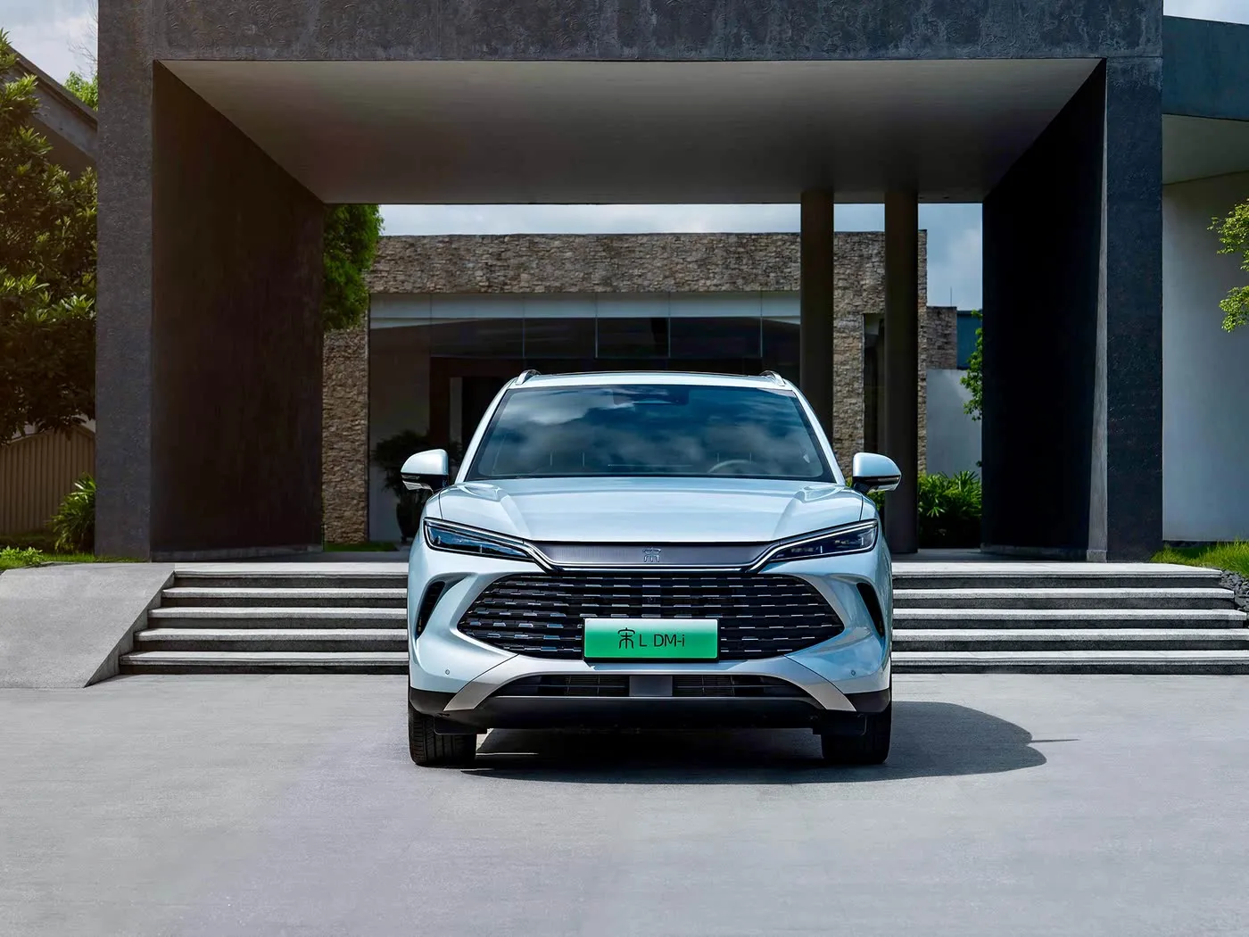 BYD Song L DM-i Кампактны пазадарожнік PHEV Далёкі, хуткасны новы энергетычны аўтамабіль DiPilot 2.0 Сядзенні з падагрэвам Панарамная камера 360°