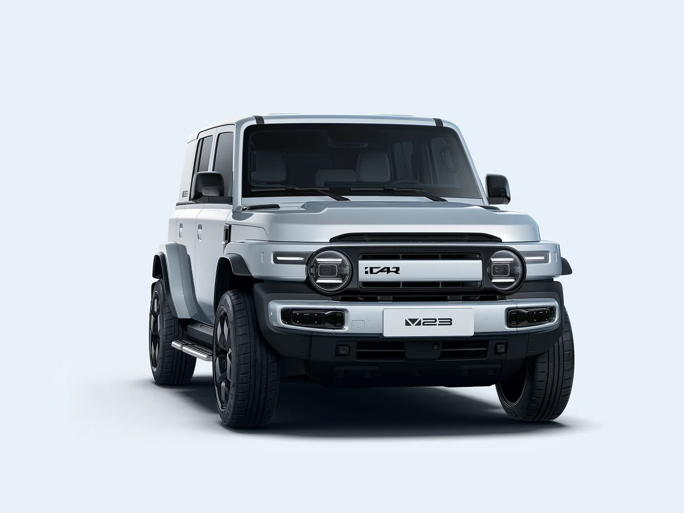 Міні-пазадарожнік Chery ICar V23, сертыфікаваны EEC, гібрыдны электрычны высакахуткасны пазадарожны літыевы акумулятар з левым рулявым кіраваннем, новы энергетычны аўтамабіль
