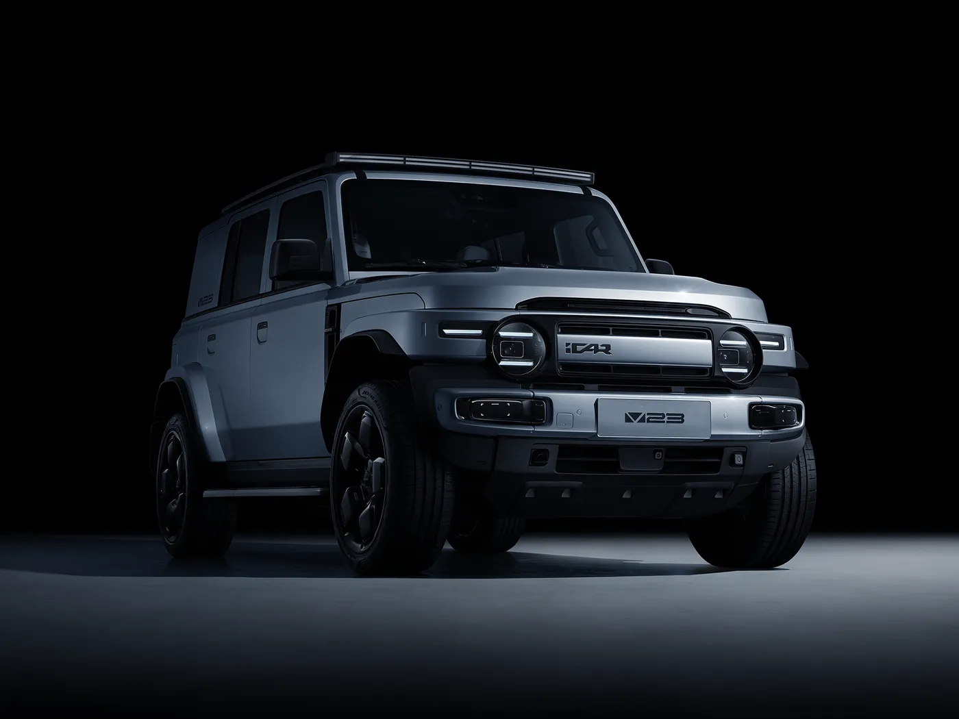 Міні-пазадарожнік Chery ICar V23, сертыфікаваны EEC, гібрыдны электрычны высакахуткасны пазадарожны літыевы акумулятар з левым рулявым кіраваннем, новы энергетычны аўтамабіль