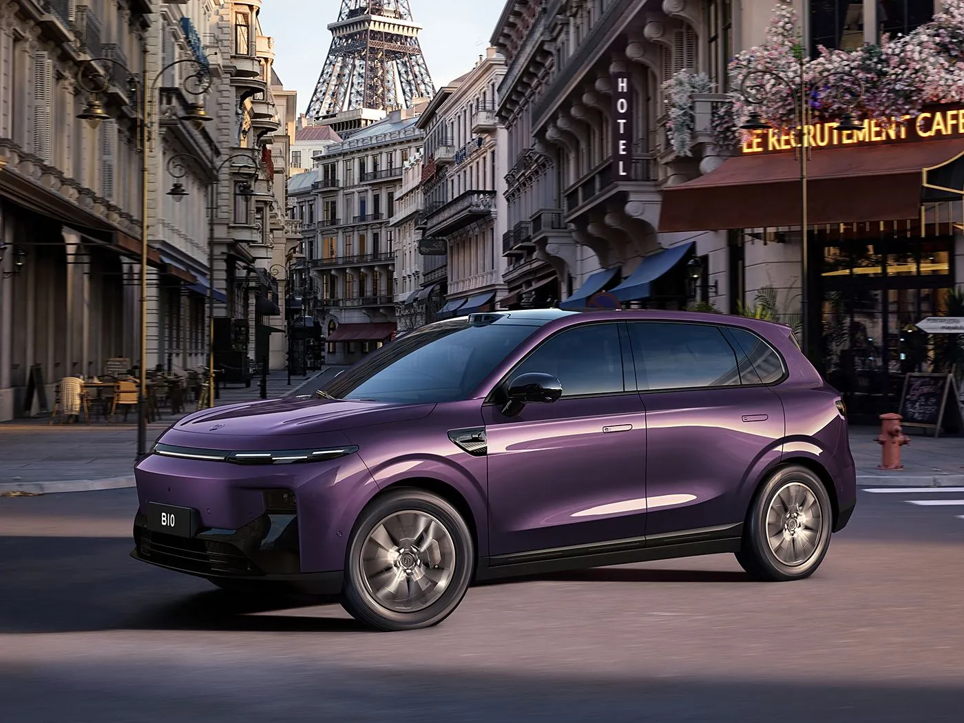 Чыста электрычны кампактны пазадарожнік Leapmotor B10 з запасам ходу 510-600 км CLTC, 14,6-цалевым экранам 2,5K і аўтамабілем Leapmotor Pilot New Energy